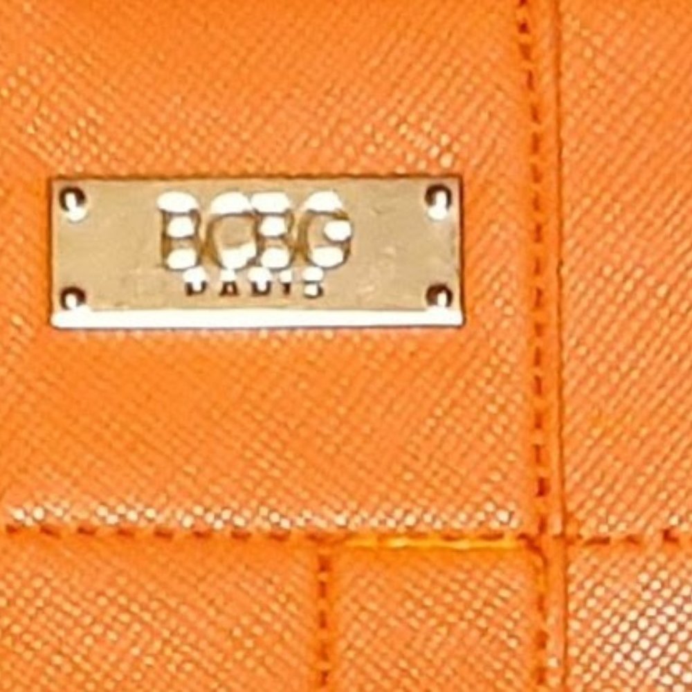 BCBG-Camel/ Off White Reversible Tote